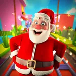 Santa Christmas Runner Sim 3D icon