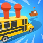 Crazy School Bus icon