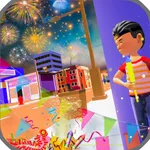 Diwali Fireworks Simulator 3D icon