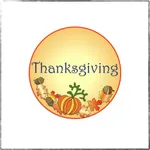 stickers for thanksgiving icon