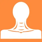 Neck lymph node map icon