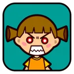 Angry girl - fun girls games icon