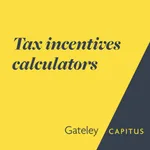 Tax incentives calculators icon