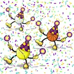 New Year Sport Stickers icon