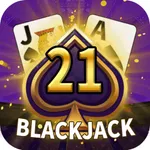 Blackjack 21 online card game icon