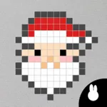 Pixel Art - grid doodle icon