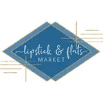 lipstick and flats market icon