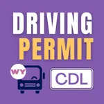 Wyoming WyDOT CDL Permit Prep icon