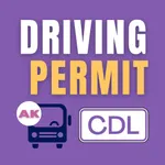 Alaska AK CDL Permit Test Prep icon