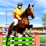 Derby Horse Jumping Games 3d icon