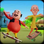 Motu Patlu Super Hero Skater icon