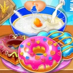 Donut Making Shop Cooking Game icon