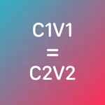 C1V1=C2V2 icon