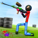 Stickman Paintball Shooting 3D icon