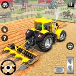 Big Tractor Farming Games 3D icon