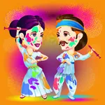 Holi Stickers & Emojis icon