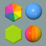 Color Linez Hex 3D icon