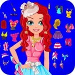 Anime dress up avatar game icon