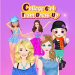 College Girls Team Dress Up icon