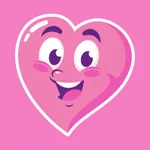 Cute Heart Stickers icon