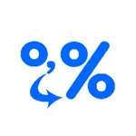 Decimal to Percent Converter icon