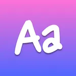 Keyboard Fonts - Aa Aesthetic icon