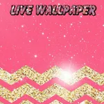 Pink Glitter live Wallpaper icon