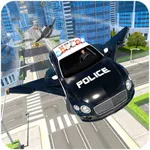 Flying Car: Police Car Games icon