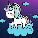 Unicorn Coloring Book Glitters icon