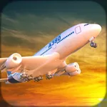 Airplane Flight Sims 3D Game icon