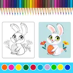 Coloring Flower Animals icon