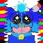 Pj Pug Coloring icon