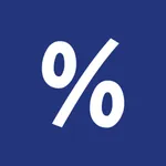 Solve percentages icon