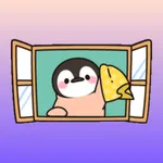 Cute Penguin 10 Stickers pack icon