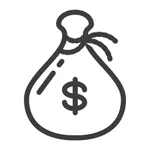 Expenses. Personal budget icon