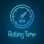 Rolling Time Speed Meter Gps icon