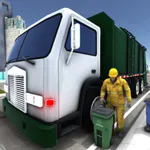 City Garbage Dump Truck Sim icon