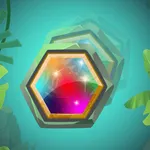 Temple Fall - Hexagon Drop icon