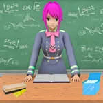 Anime School Teacher Sim Games icon