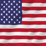 AMERICAN FLAGS JULY 4 Stickers icon