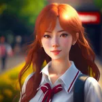 Anime High School Simulator 3D icon