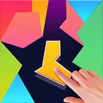 Polygon Jigsaw Riddle Exercise icon