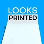 Looks Printed icon