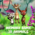 Memory Game : 3D Animals icon