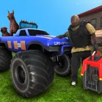 Monster Truck Dogs Transport icon