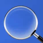 Magnifying glass-new version icon