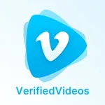 100% Authentic: VerifiedVideos icon