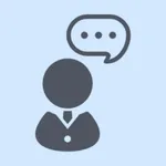 Communication tool for deaf icon