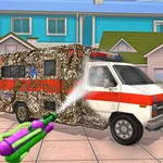 Power Wash Water Gun Games 3D icon