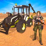 Army Excavator Crane Game icon